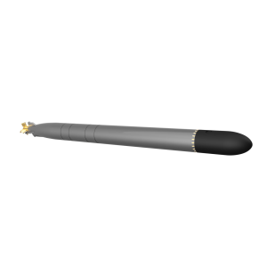 Torpeda Typ 93 kal. 610 mm do modeli okrętów IJN w skali 1:200