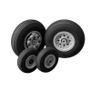 Koła do Grumman F-14A Tomcat Early Production Rims w skali 1:33 – RUFIO 3D