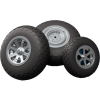 Koła do Lockheed P-38 Lightning z bieżnikiem Button Tread w skali 1:33 – druk 3D