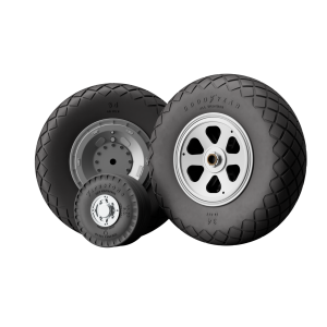 Koła do Republic P-47 Thunderbolt Zestaw I z bieżnikiem Diamond Tread w skali 1:32 – druk 3D