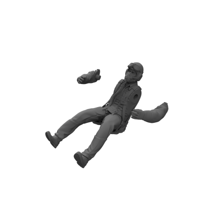 RUFIO 3D – Pilot myśliwski Luftwaffe do Messerschmitt Bf-109 – skala 1:48