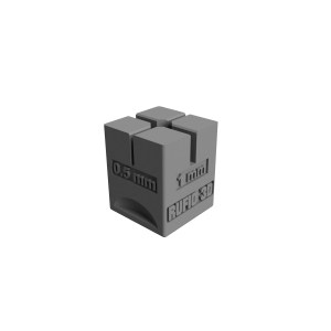 RUFIO 3D - KOSTKA MONTAŻOWA 1mm x 0,5mm