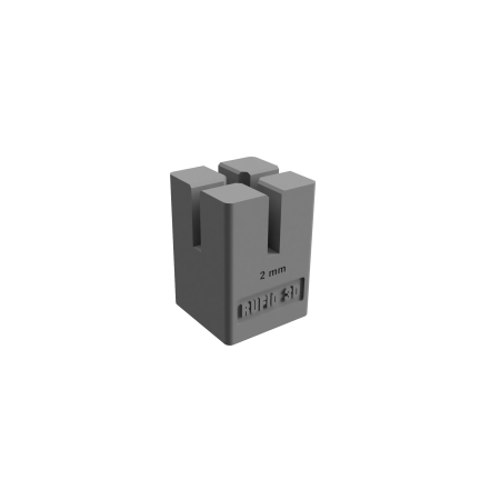 RUFIO 3D - KOSTKA MONTAŻOWA 2mm x 2mm