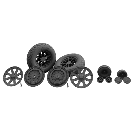 Zestaw kół do Grumman F6F Hellcat – opona Diamond Tread – skala 1:32